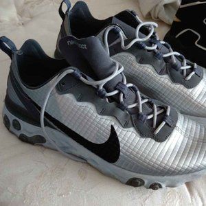 Nike Silver Shoes 11.5